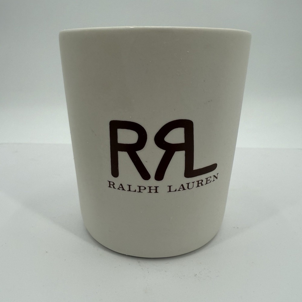 Ralph Lauren Double RL RRL Candle 7oz Sandalwood Premium‎ Soy Wax Blend Ceramic